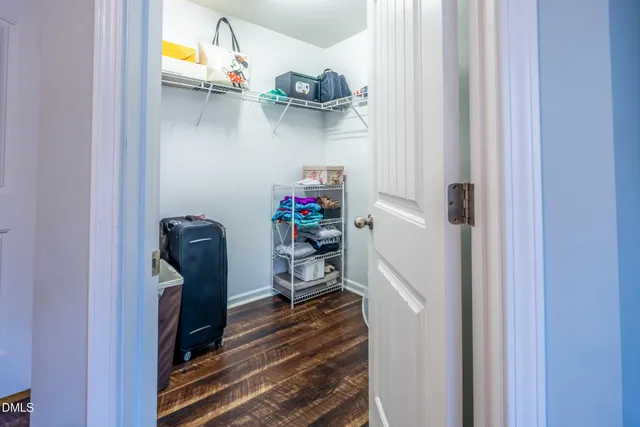 a view of storage and utility room