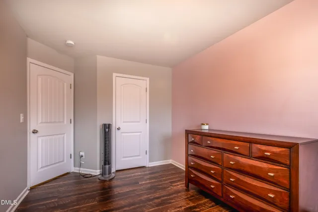 wooden floor in an empty room