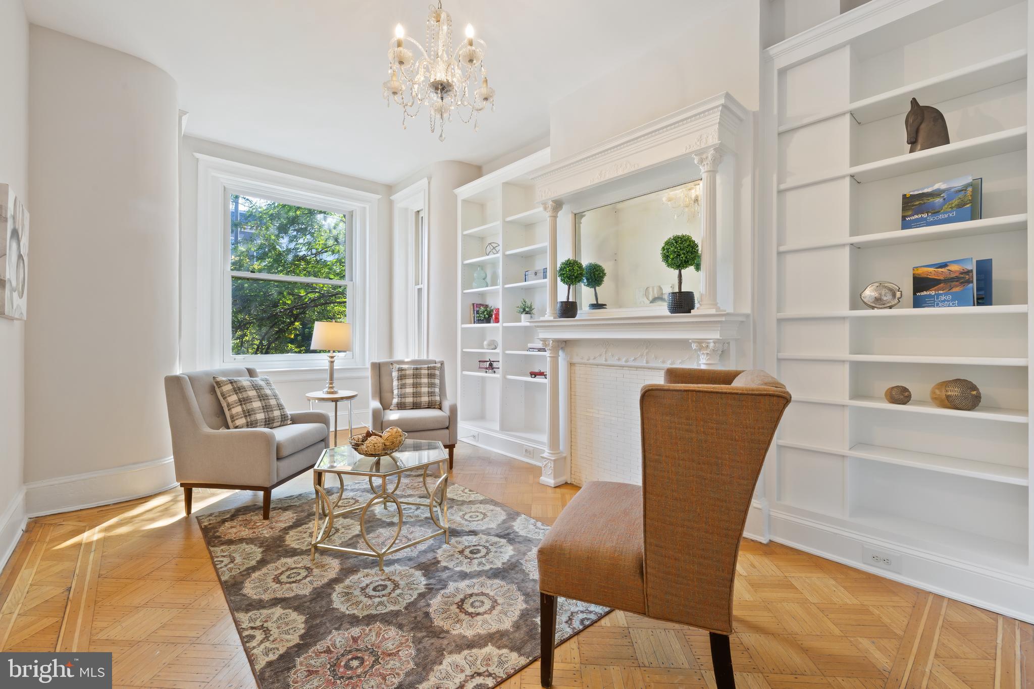 2724 13th Street Northwest Washington, DC 20009 - Photo 3 of 49 a view of a dining room with furniture and a window