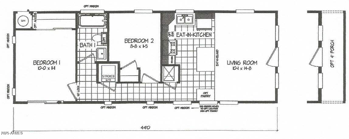 1837 North Thornton Road, Unit 45 Casa Grande, AZ 85122 - Photo 11 of 11 a picture of a bathroom with a window