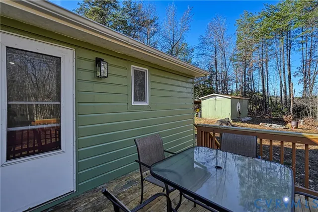 a view of balcony and patio