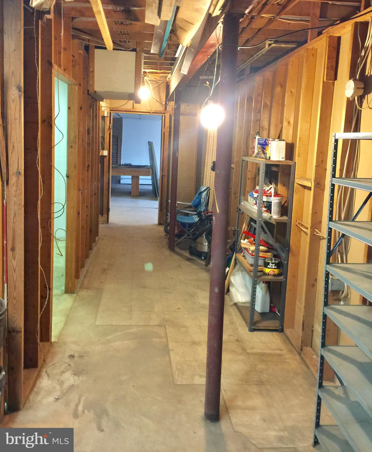 3536 Beckleysville Road Manchester, MD 21102 - Photo 29 of 30 Basement hall leading to garage stairs