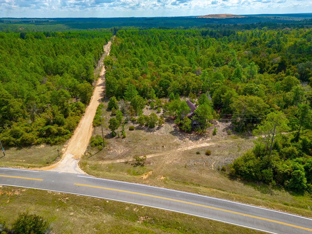 0 Liberty Road Mauk, GA 31058 - Photo 4 of 13 Looking east down Liberty Rd, property is first lo