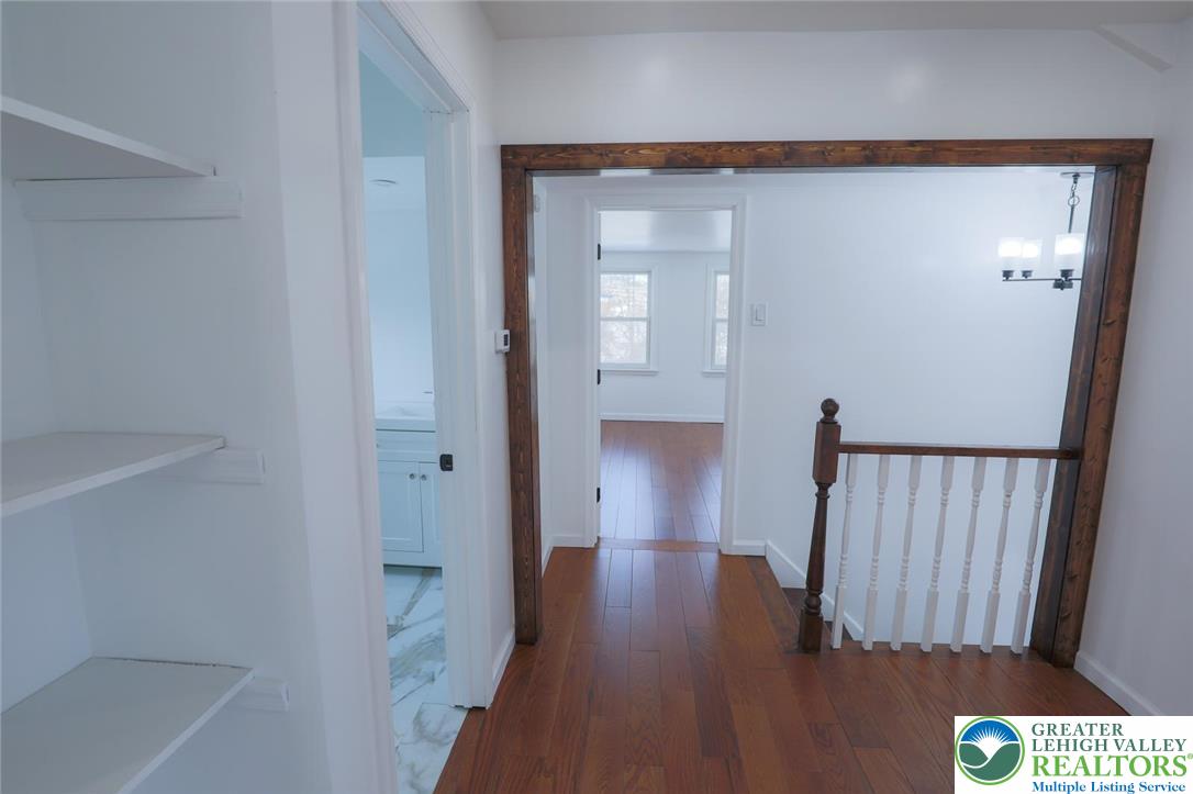 2270 Easton Road Bethlehem, PA 18015 - Photo 25 of 43 a view of a hallway with wooden floor