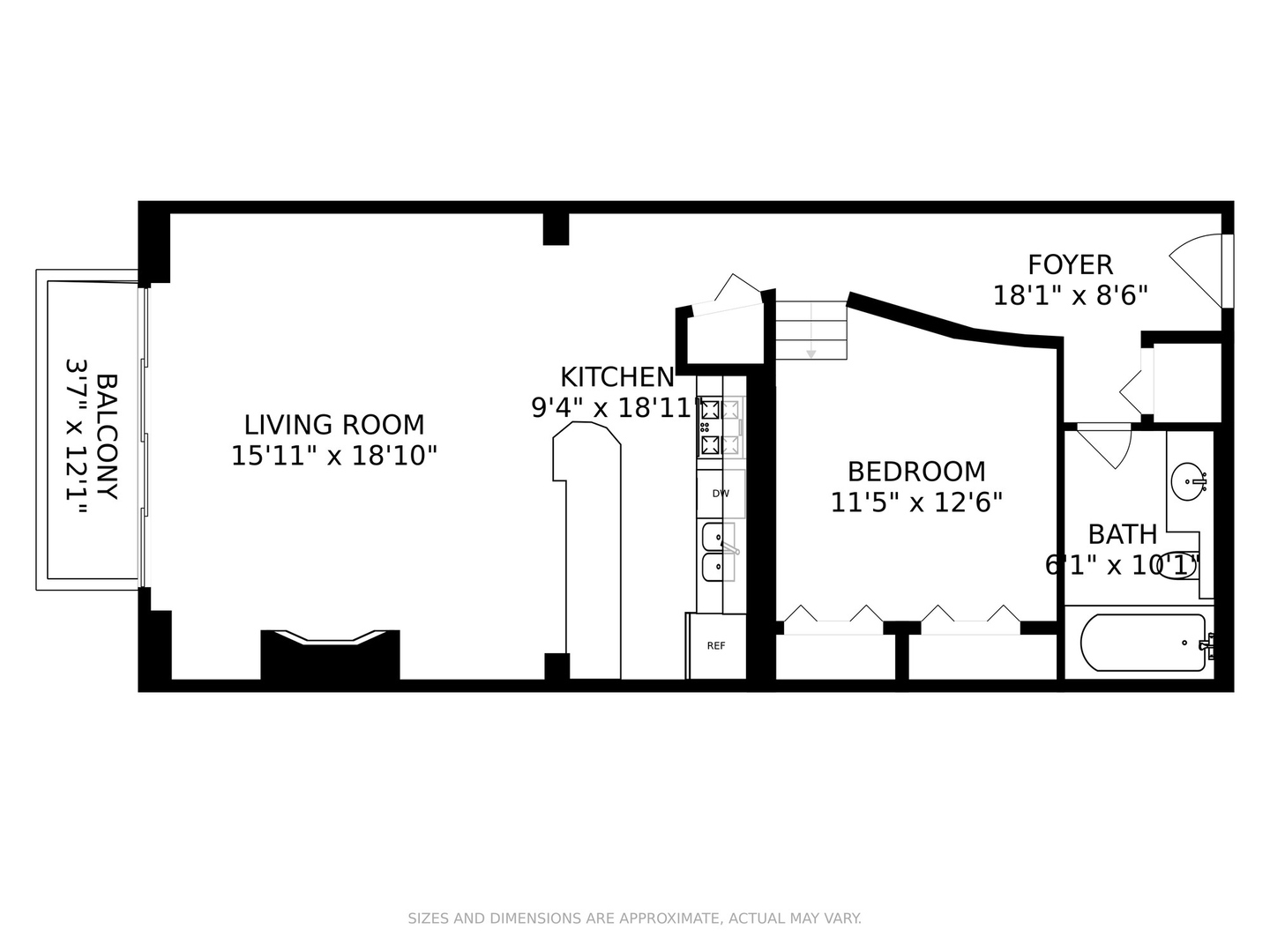 1250 West Van Buren Street, Unit 313 Chicago, IL 60607 - Photo 16 of 16 a picture of a park with an bench