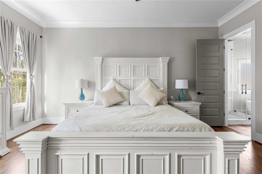 5758 Williams Road Norcross, GA 30093 - Photo 22 of 90 a large white bed in a white room