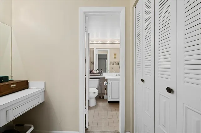 a en suite bathroom with a sink