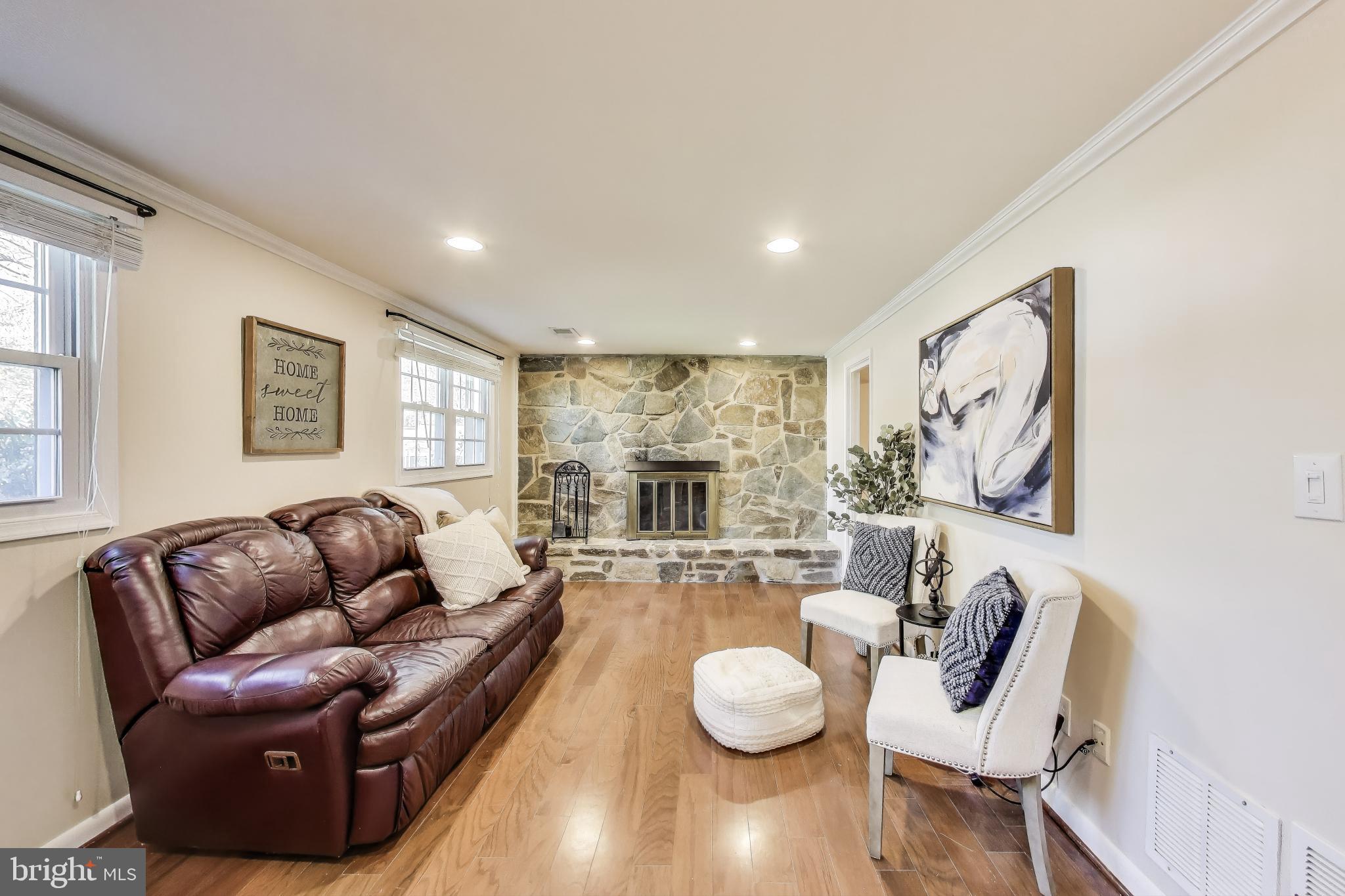 9525 Kirkfield Road Burke, VA 22015 - Photo 19 of 31 Lower Level Family Room