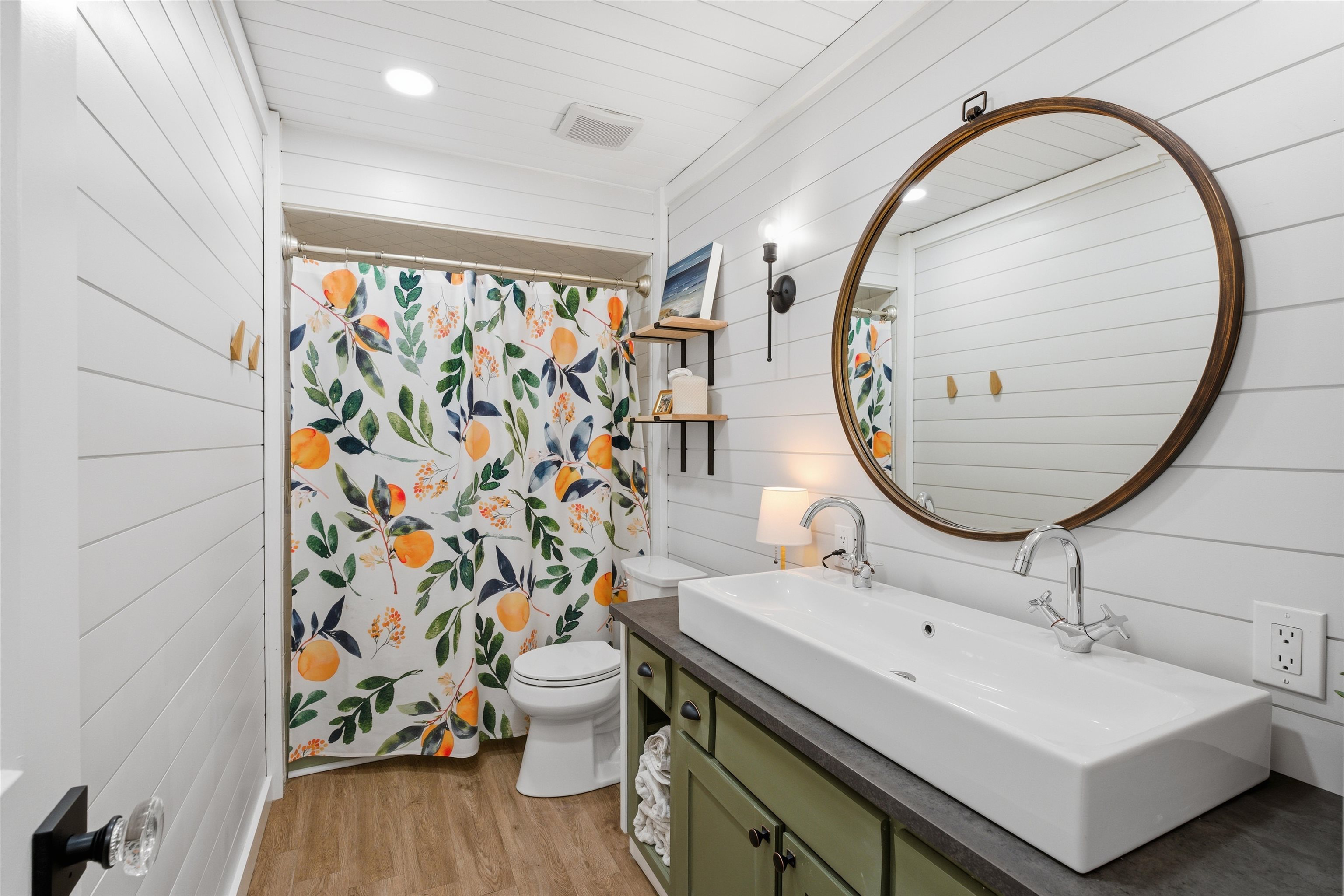 3572 Red Cloud Trail St. Augustine, FL 32086 - Photo 34 of 74 a bathroom with a sink and a mirror