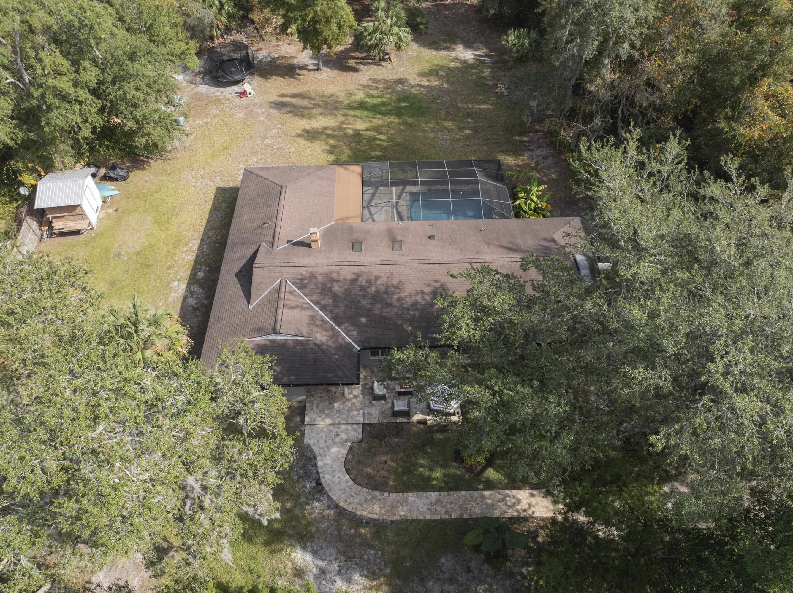 3572 Red Cloud Trail St. Augustine, FL 32086 - Photo 64 of 74 an aerial view of a house with a yard