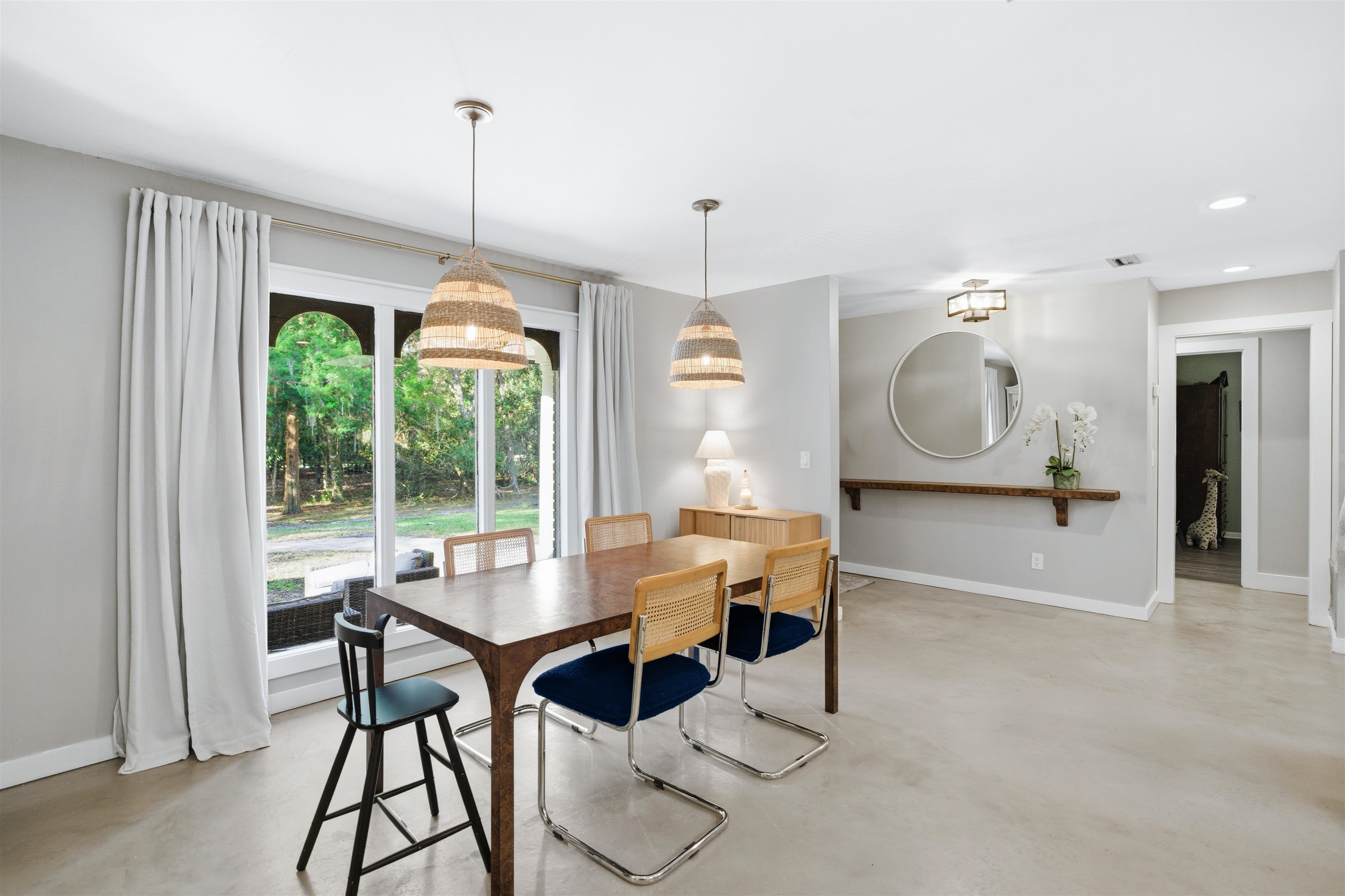 3572 Red Cloud Trail St. Augustine, FL 32086 - Photo 8 of 74 a view of a dining room with furniture window and outside view
