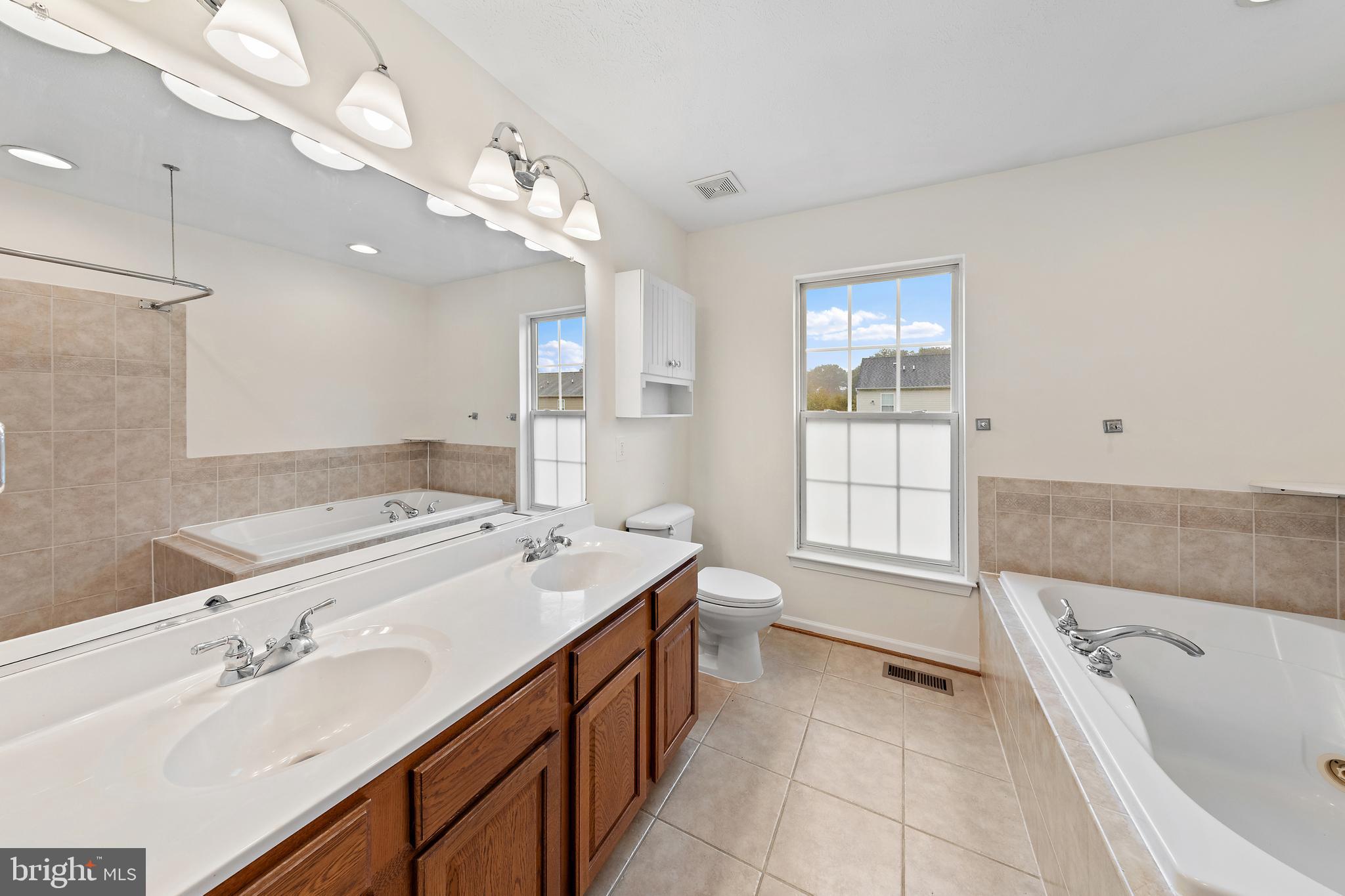 1612 Cattail Commons Way Denton, MD 21629 - Photo 56 of 67 a spacious bathroom with a tub sink and mirror