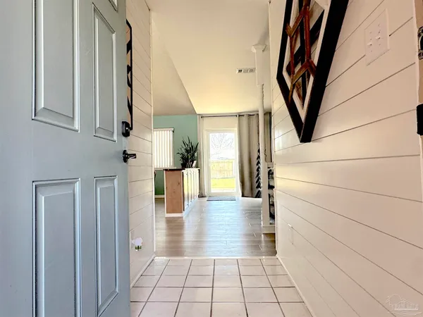 a view of an entryway