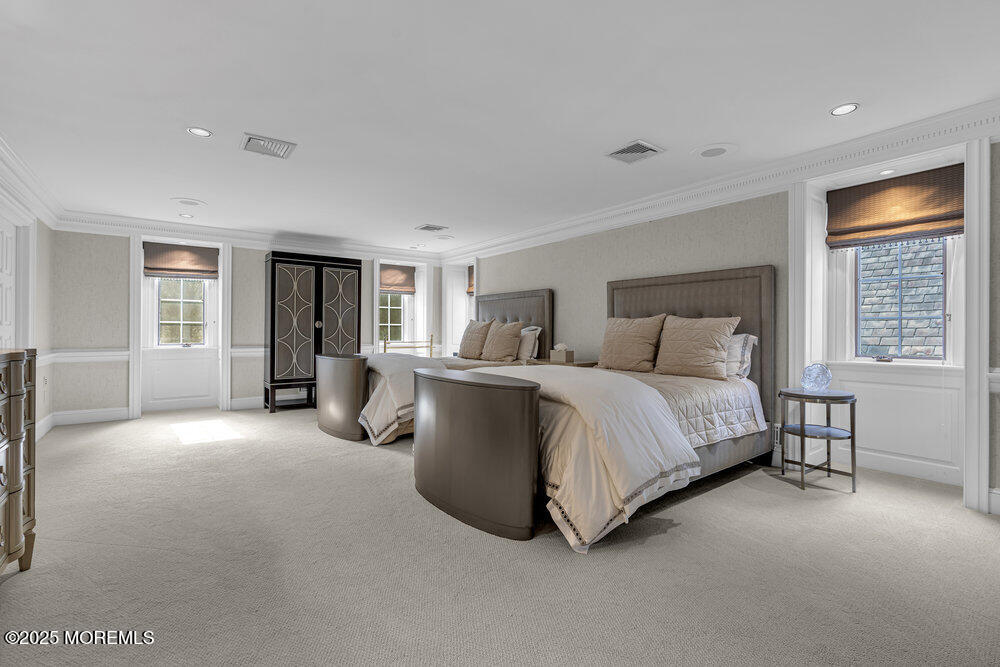 1762 Todd Road Toms River, NJ 08755 - Photo 14 of 69 a spacious bedroom with a bed lamp and a large window