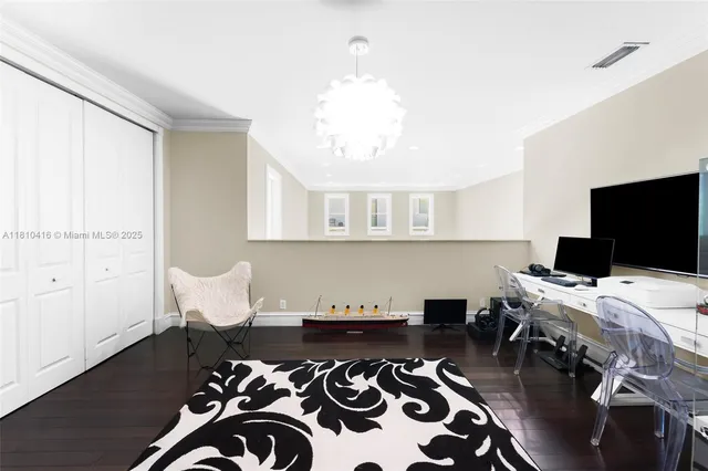 a view of a workspace with furniture