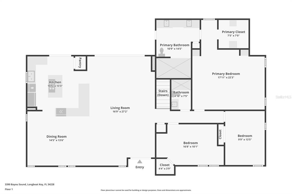 3390 Bayou Sound Longboat Key, FL 34228 - Photo 58 of 59 a picture of a room with a white wall and white walls