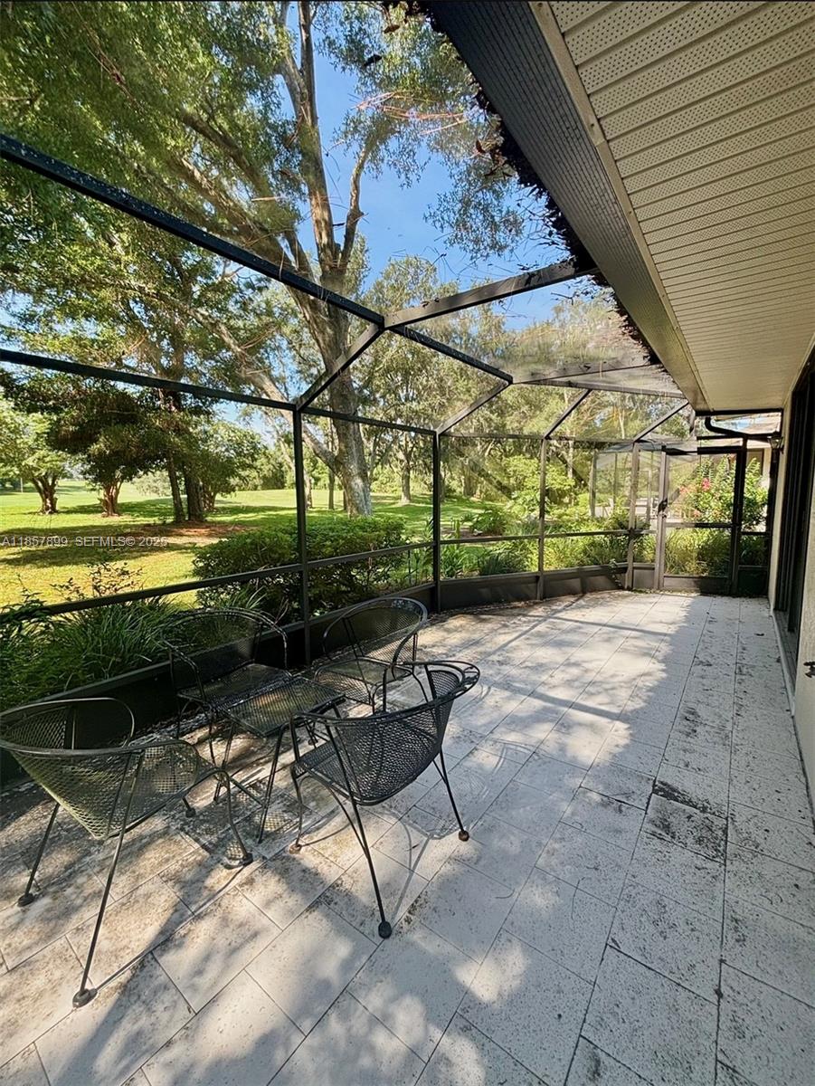 3356 North Bent Tree Point Lecanto, FL 34461 - Photo 11 of 25 a view of a backyard with sitting area