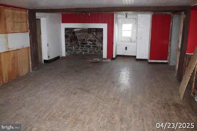 9635 Upper Strasburg Road Pleasant Hall, PA 17246 - Photo 7 of 21 a view of empty room with fireplace