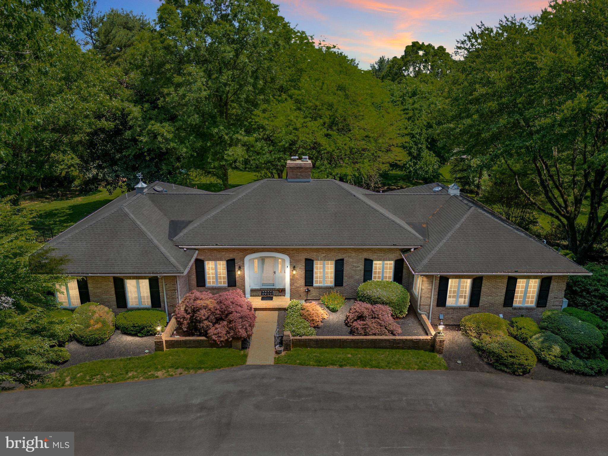 1 Ridge Run Road Chadds Ford, PA 19317 - Photo 1 of 56 Stunning All Brick Custom-Built Home on 4.7 Acres