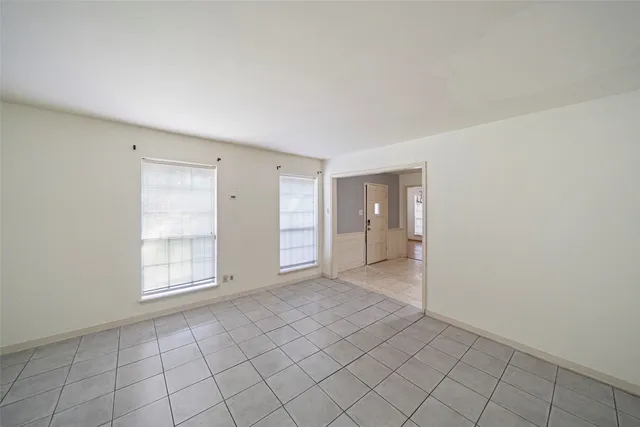 a view of an empty room with window