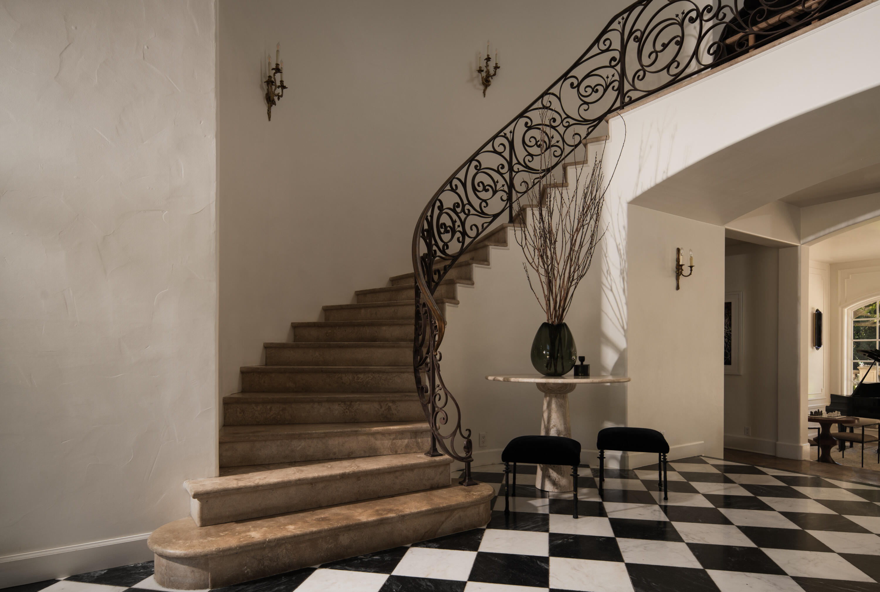 1567 East Valley Road Montecito, CA 93108 - Photo 14 of 34 Main Staircase/ Entry