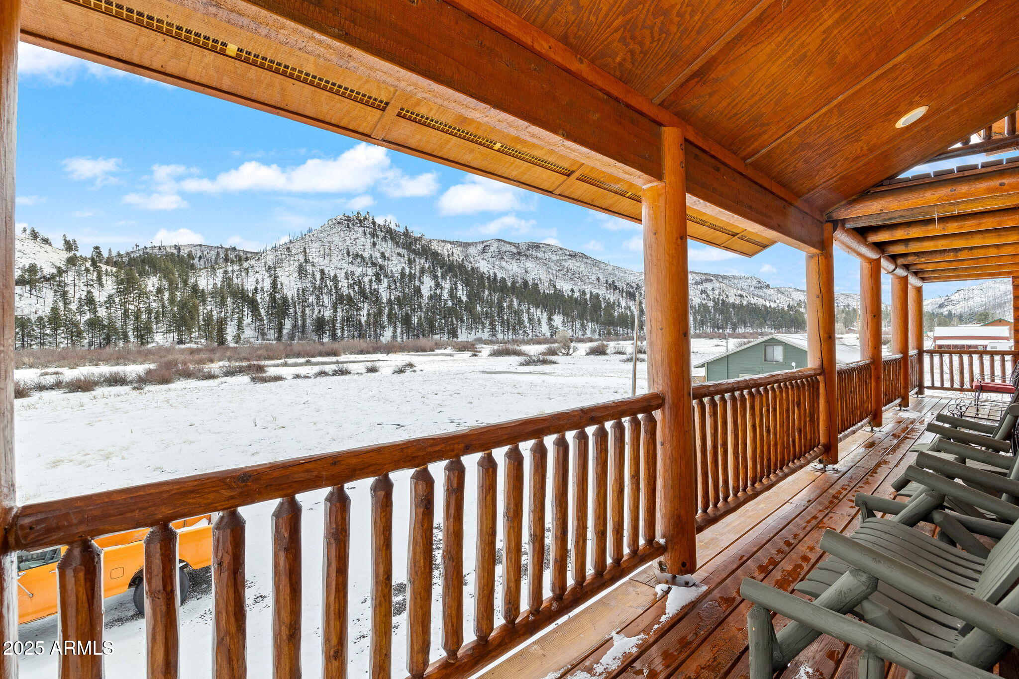 100 Main Street Greer, AZ 85927 - Photo 48 of 63 a view of a balcony with yard