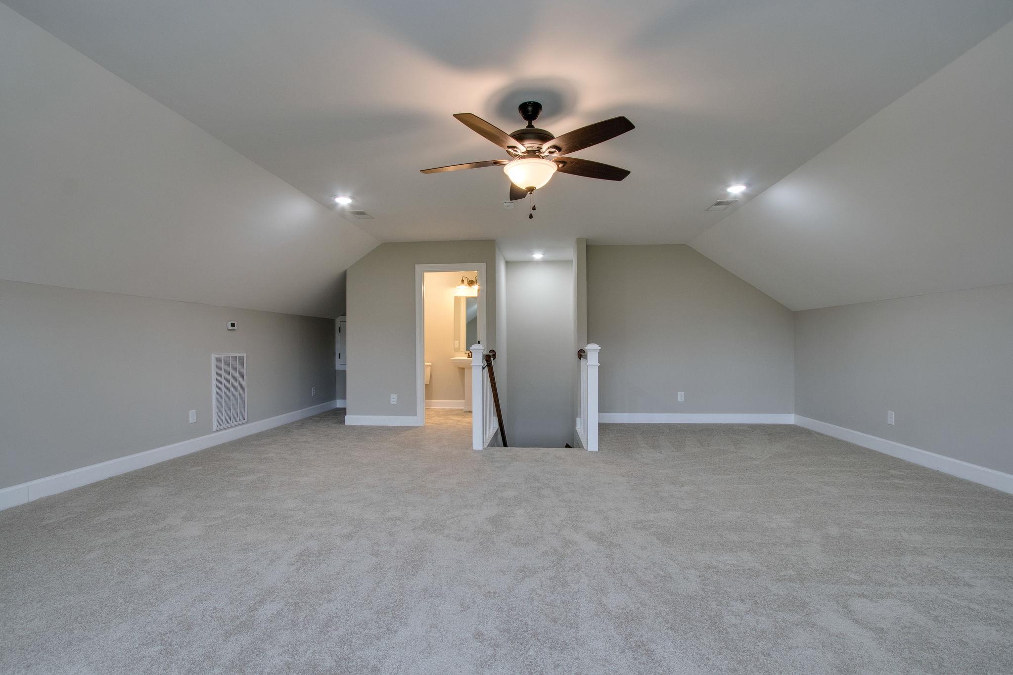 1634 Goshen Road Lebanon, TN 37087 - Photo 16 of 23 Play Room/Man Cave or Guest Room area in this 28X23 Bonus Room w/half bath over garage area