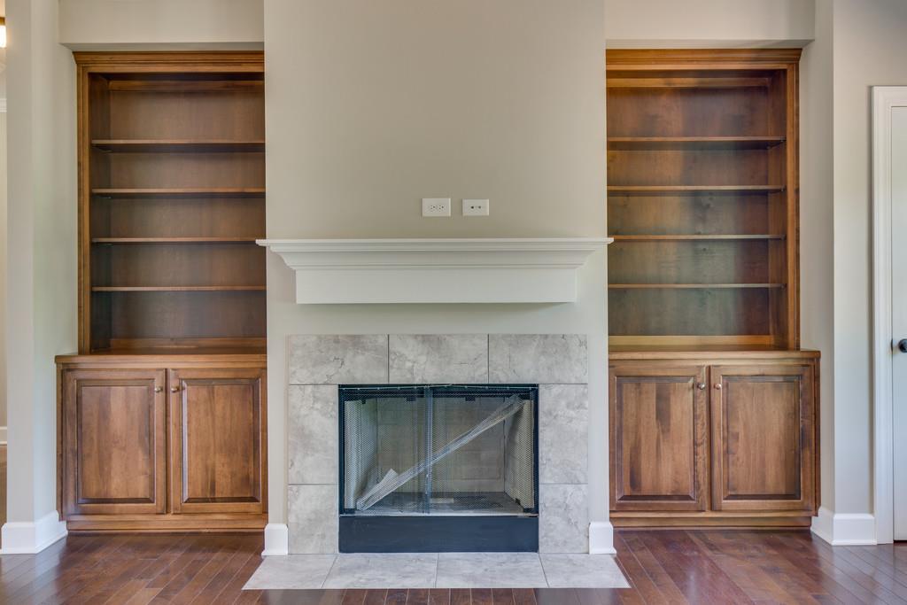1634 Goshen Road Lebanon, TN 37087 - Photo 7 of 23 Built-in dual bookcases/storage area and fireplace