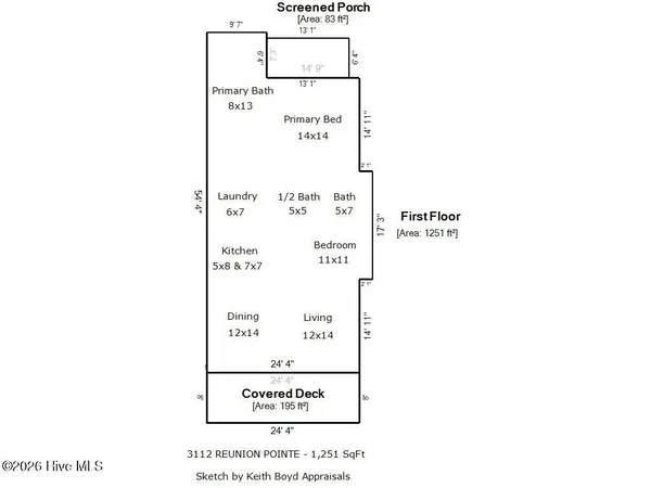 $275,000 | 3112 Reunion Pointe Lane, New Bern, NC 28562