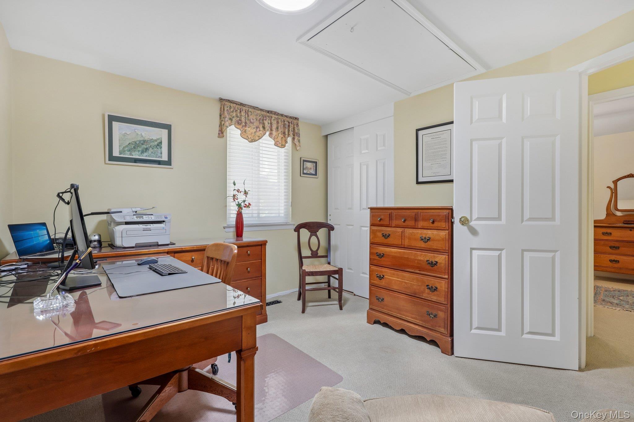 360 Birchwood Road Medford, NY 11763 - Photo 29 of 41 # 3 Home Office use; with pull down stairs to attic.(2010) new insulation added to attic