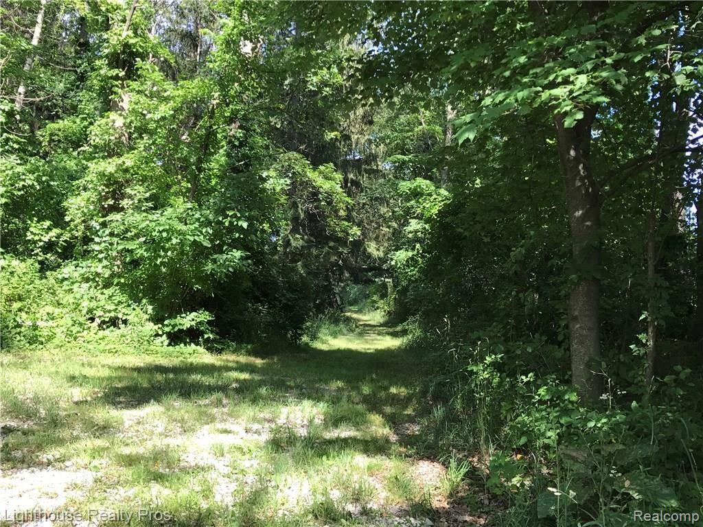 7150 Denton Hill Road Fenton, MI 48430 - Photo 40 of 47 Mowed trails to back of property through the woods