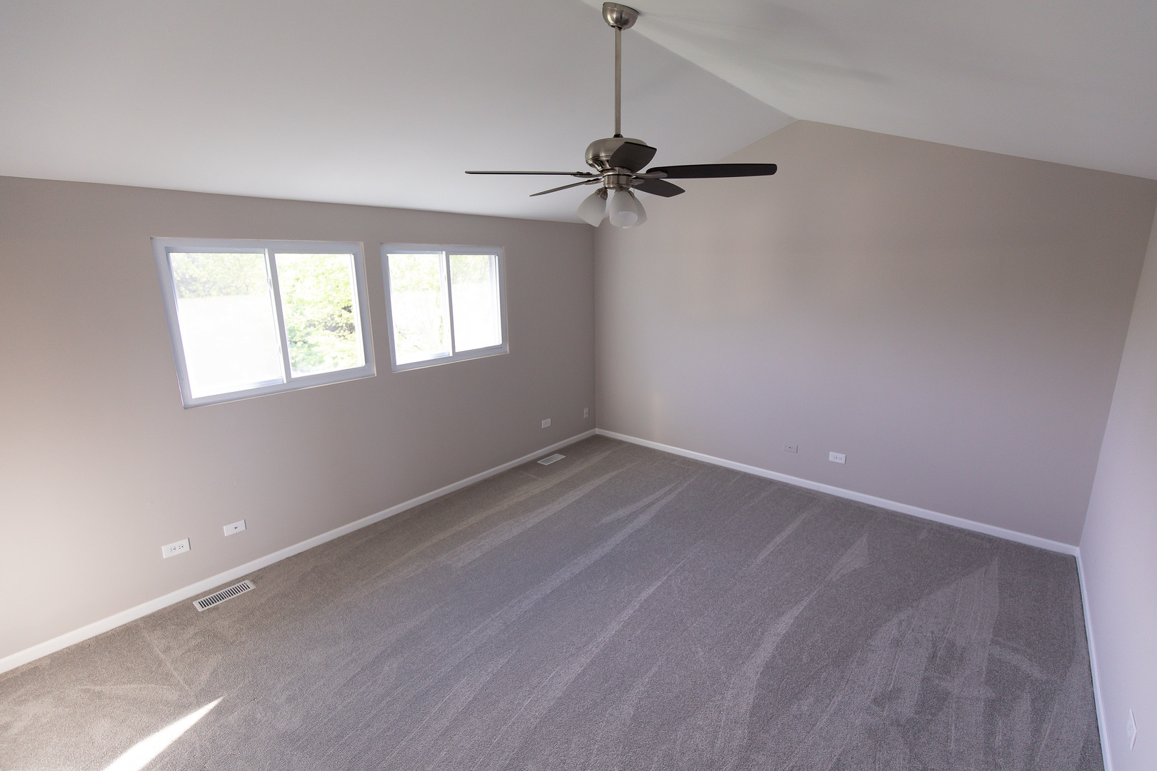 56 White Oaks Road Matteson, IL 60443 - Photo 14 of 20 wooden floor in an empty room with a window