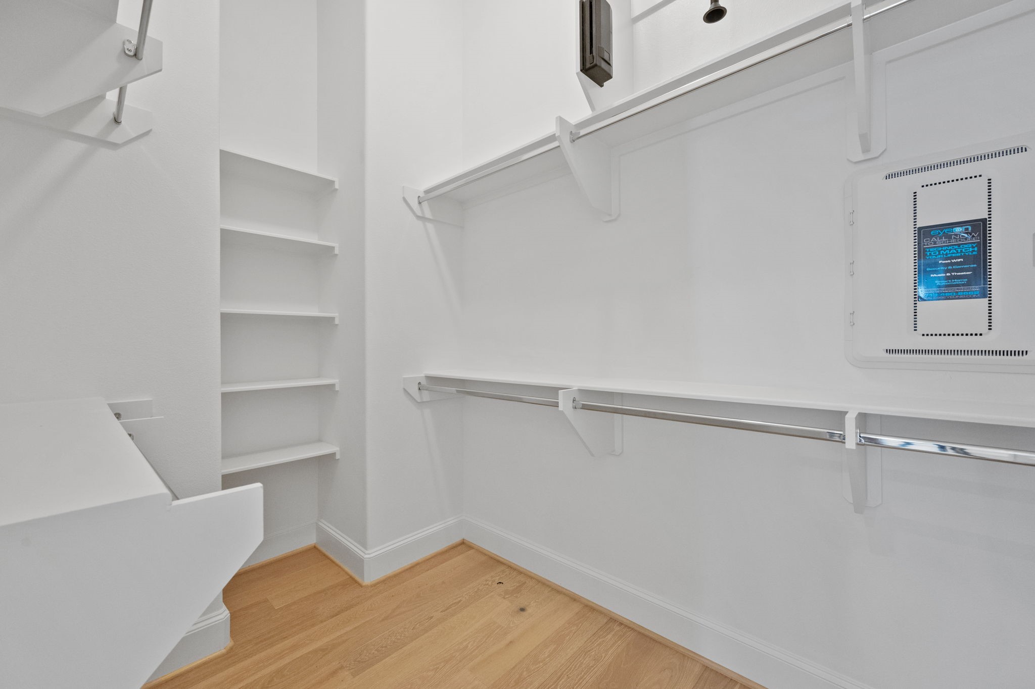 614 Delmar Street Houston, TX 77023 - Photo 30 of 36 a view of an empty walk in closet