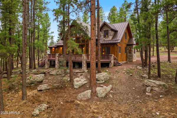 front view of a house with a small yard