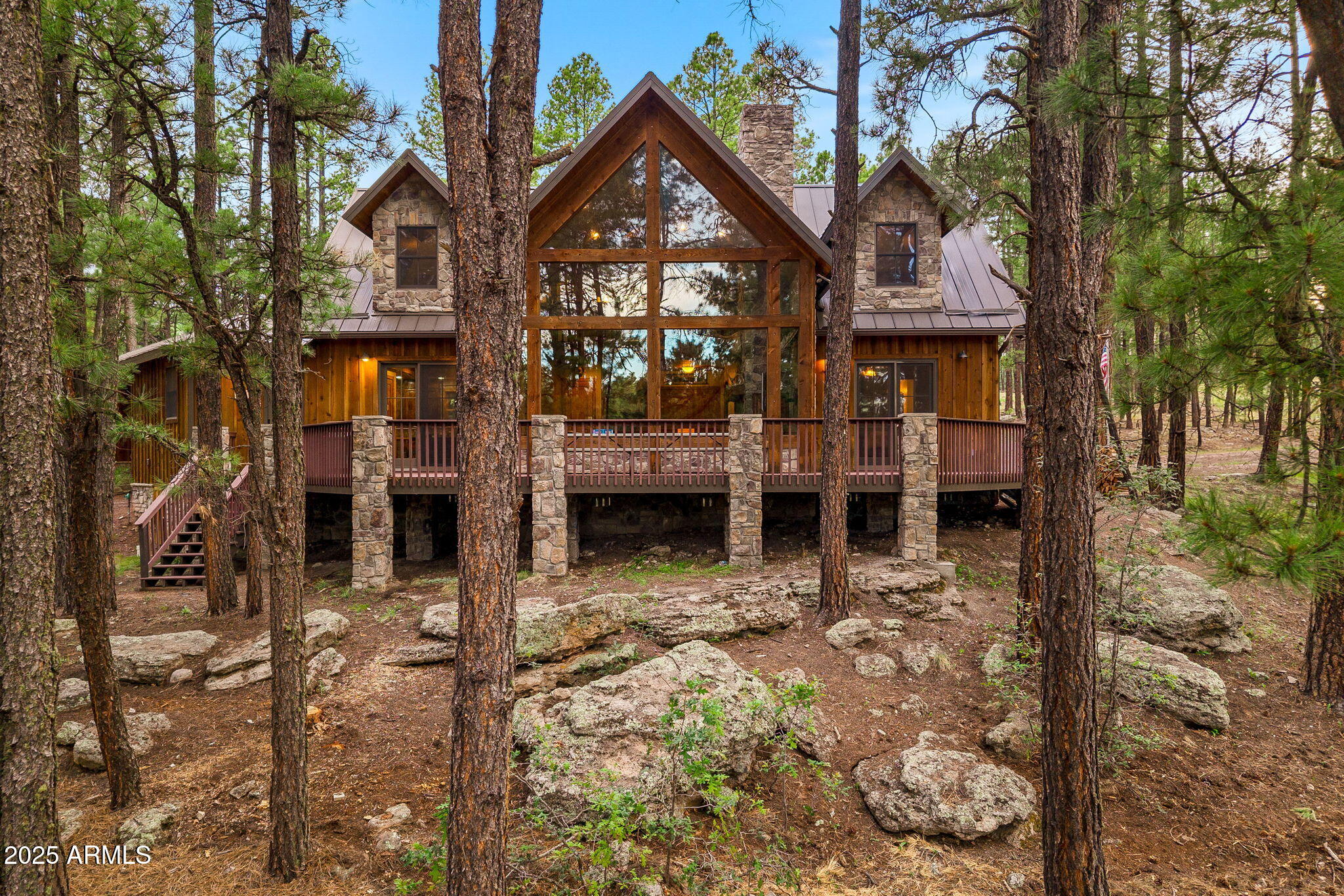 36 County Road N2147 Alpine, AZ 85920 - Photo 37 of 47 front view of a house with a small yard