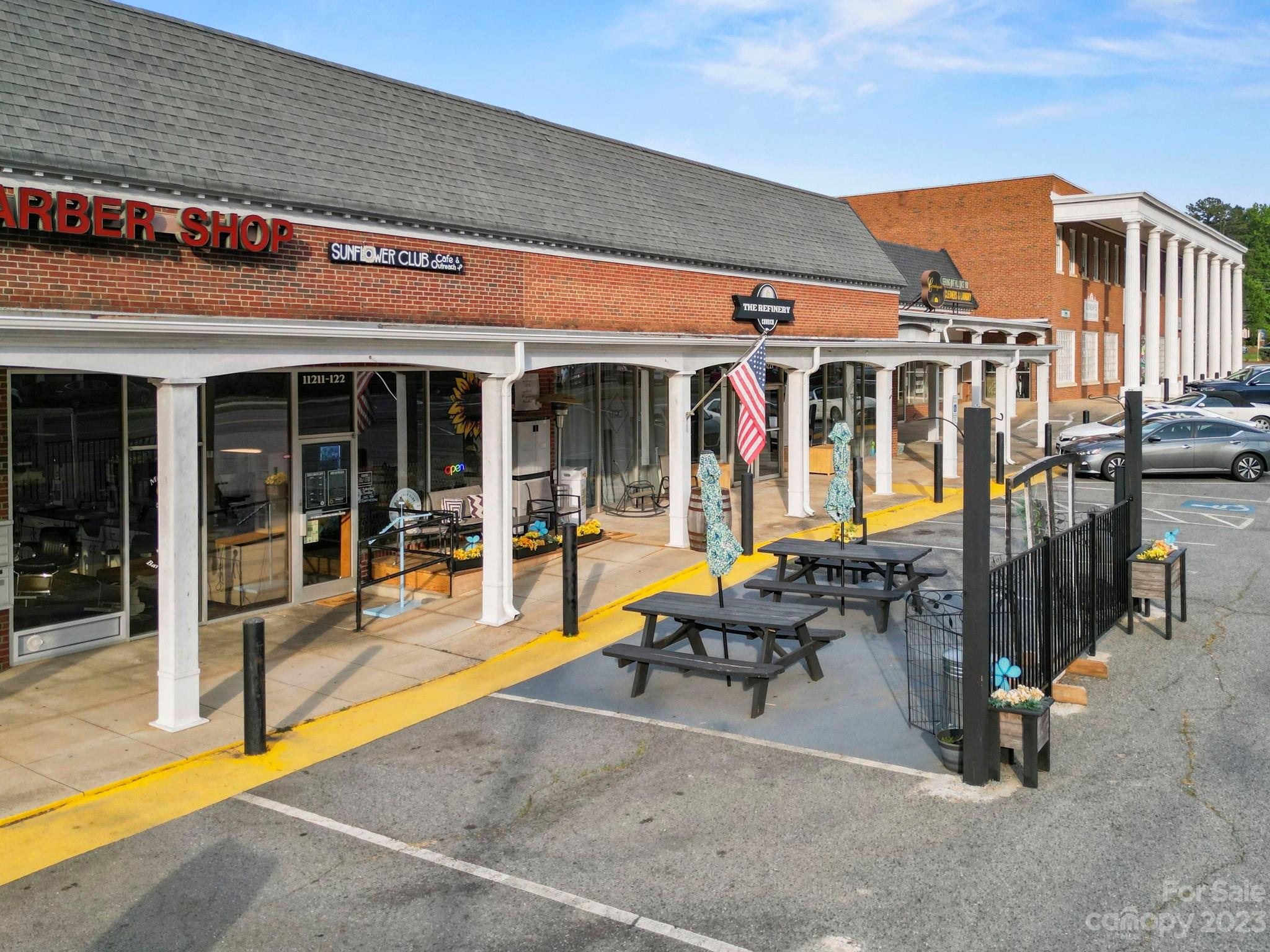 7856 Nelson Road Mint Hill, NC 28227 - Photo 28 of 30 a view of a patio with table and chairs