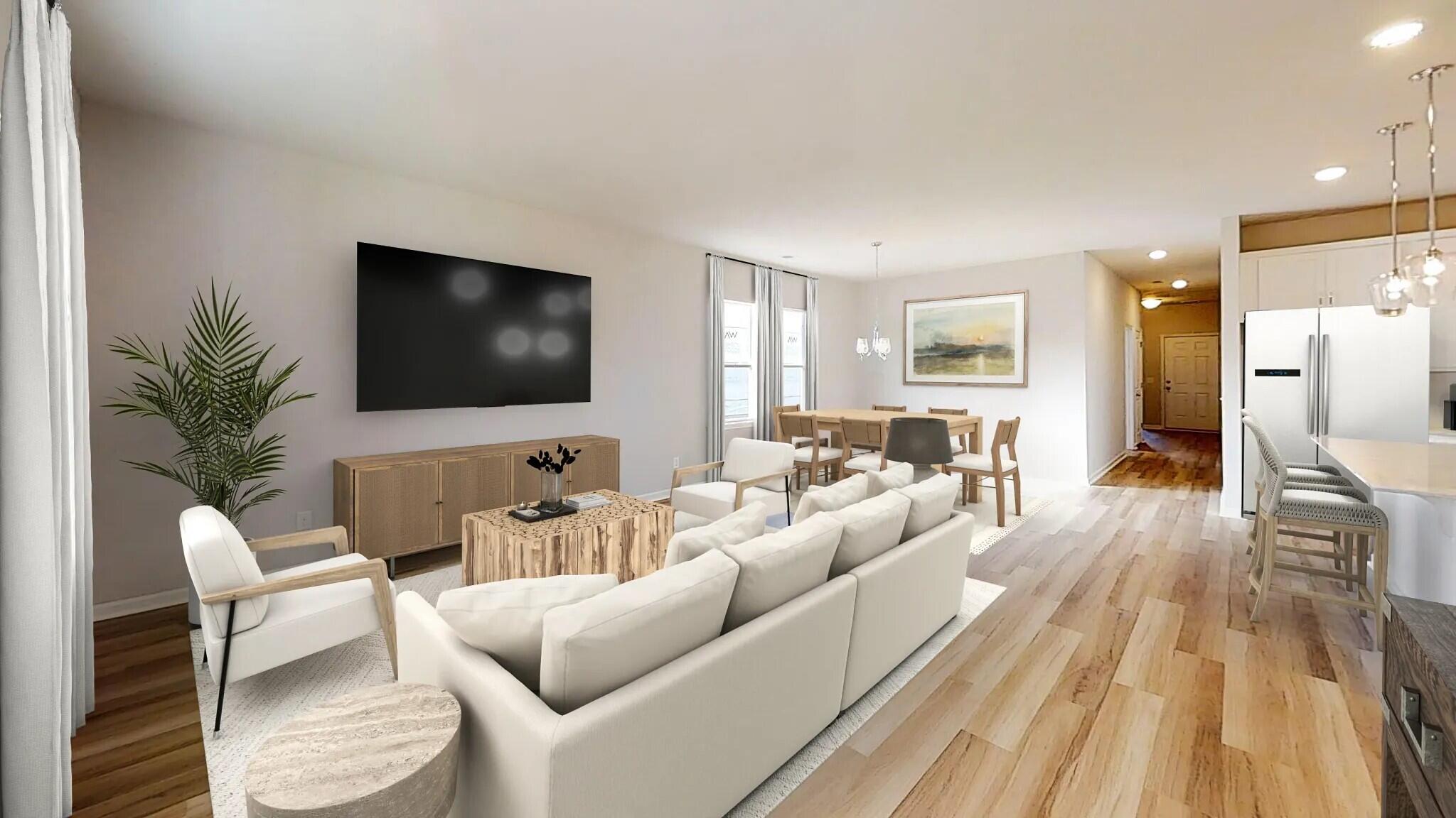 2083 Lavender Bloom Road Ravenel, SC 29470 - Photo 3 of 7 Hartwell family room pic