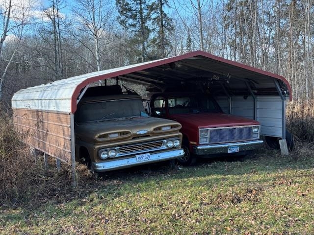 11452 Cooper Road Chisholm, MN 55719 - Photo 13 of 14 View of car parking with a detached carport