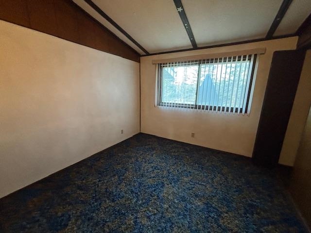 11452 Cooper Road Chisholm, MN 55719 - Photo 6 of 14 Empty room featuring vaulted ceiling