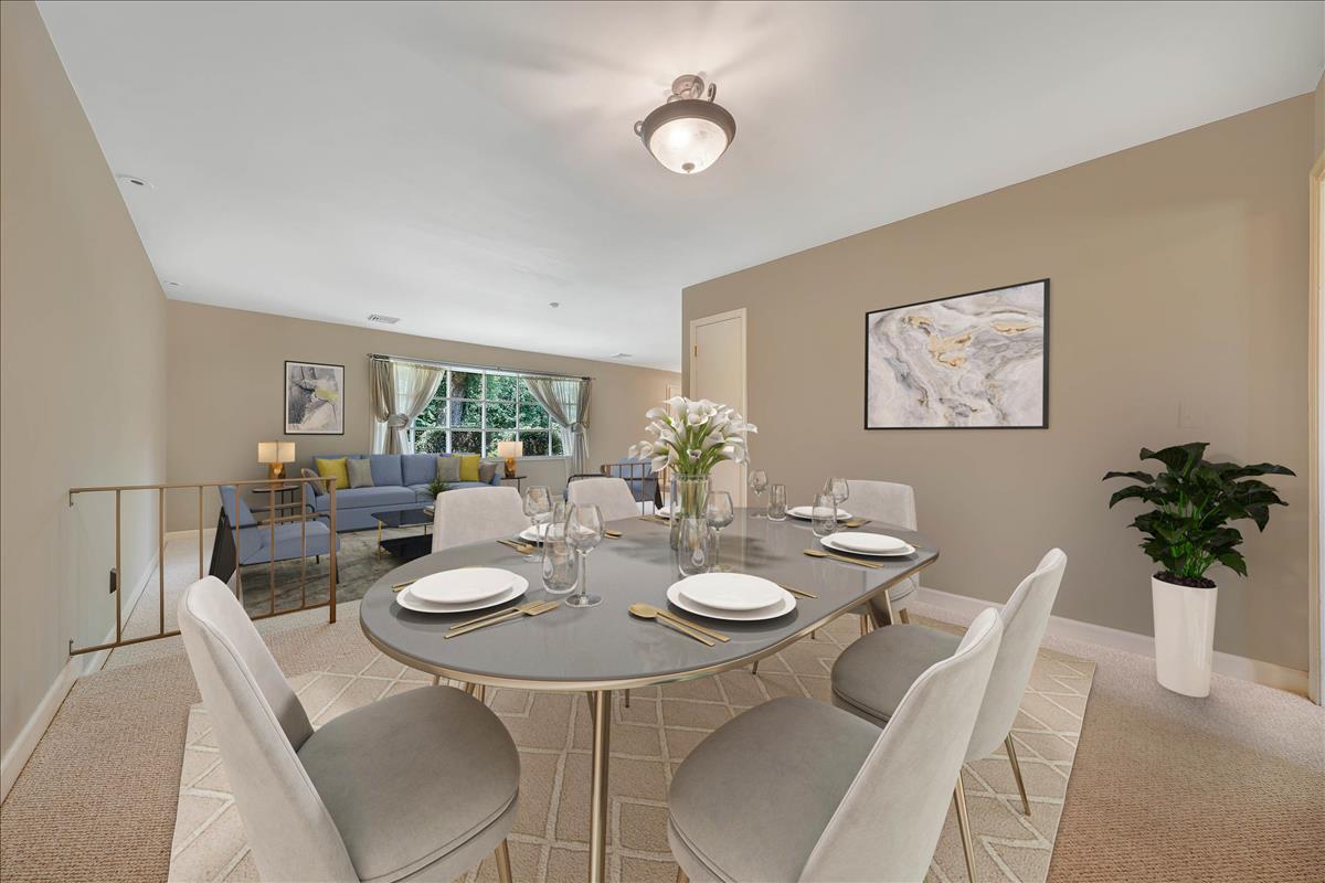 4118 Keagy Road Roanoke, VA 24018 - Photo 9 of 39 Staged-DiningRoom-to-GreatRoom