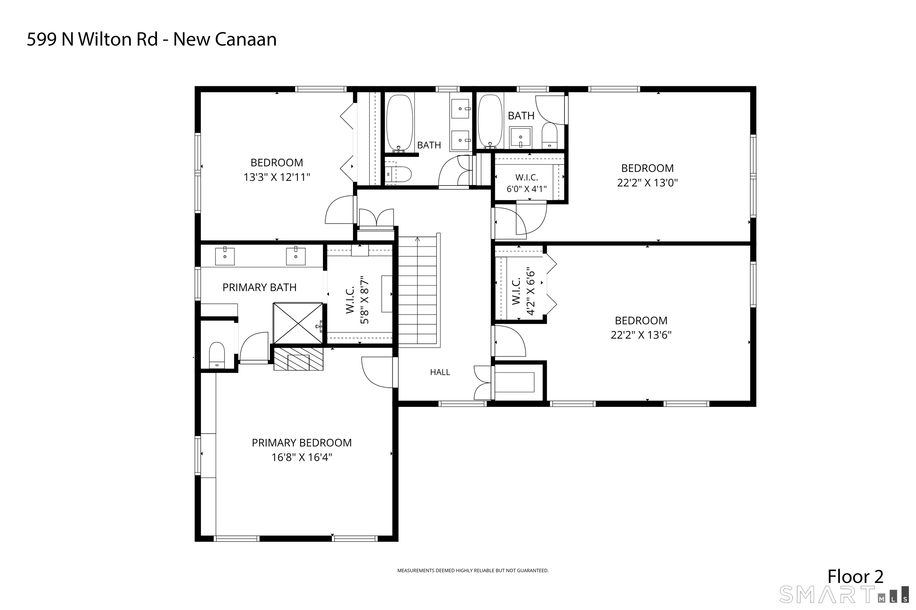 599 North Wilton Road New Canaan, CT 06840 - Photo 36 of 37 Second Level