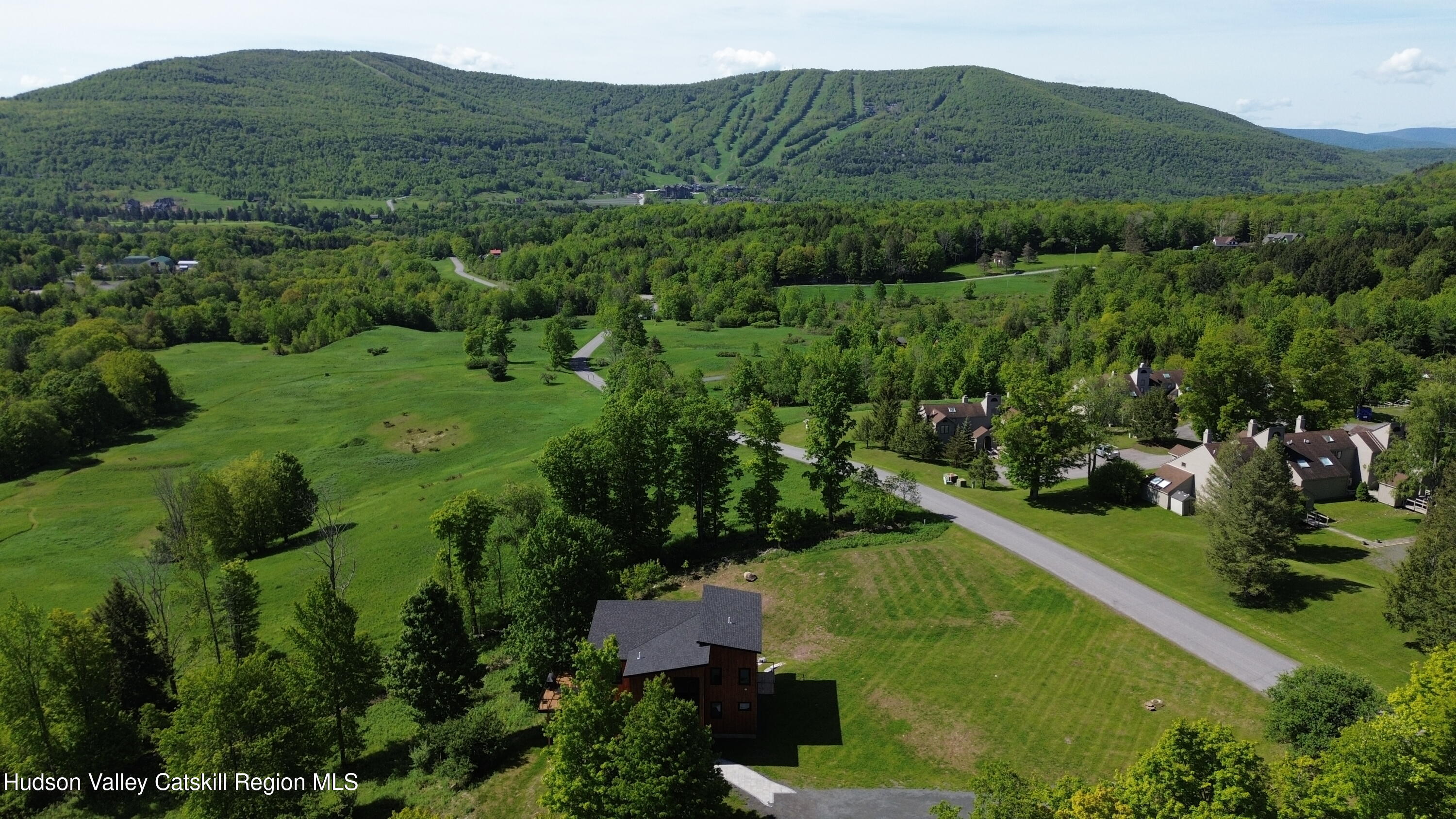 4 Goff Road Windham, NY 12496 - Photo 65 of 68 an aerial view of residential houses with outdoor space and trees