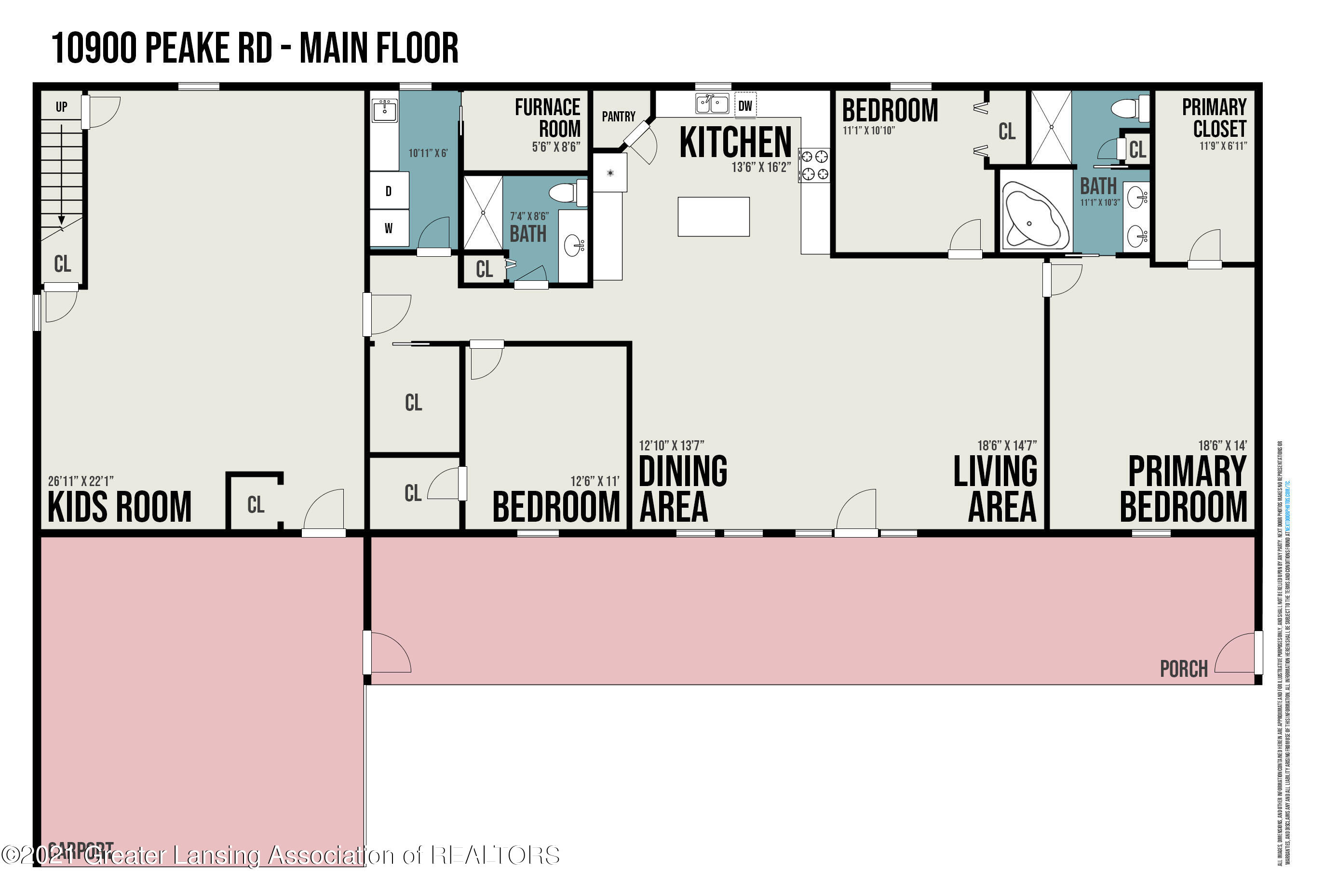 10900 Peake Road Portland, MI 48875 - Photo 26 of 27 Main Floor