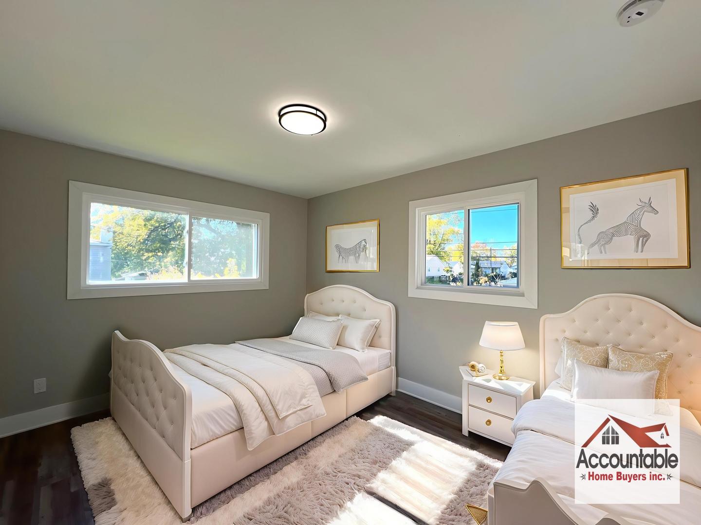 290 Merrill Avenue Calumet City, IL 60409 - Photo 13 of 18 a bedroom with a bed and a painting on the wall