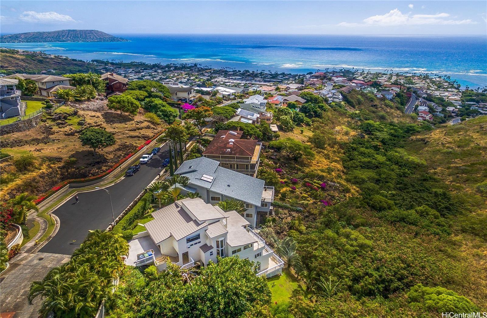 5436 Poola Street Honolulu, HI 96821 - Photo 5 of 21 an aerial view of residential houses with outdoor space