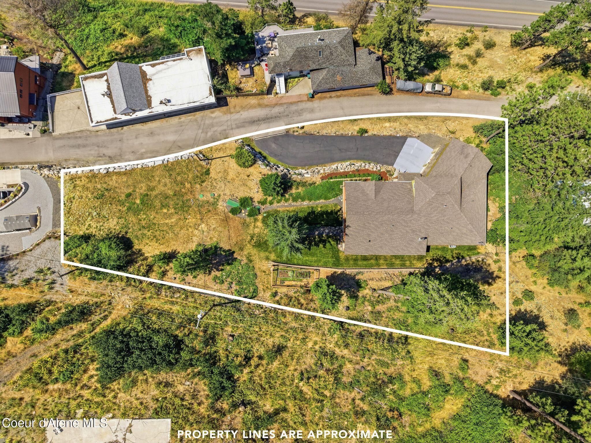 2212 South Silver Beach Road Coeur D'Alene, ID 83814 - Photo 90 of 112 Approximate Lot Lines