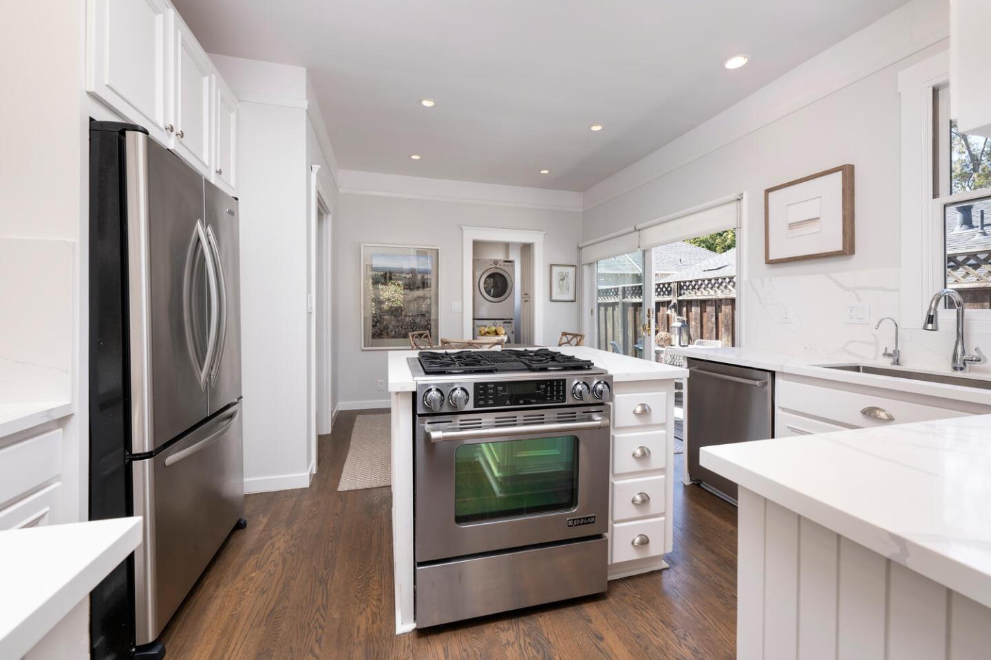 841 Fairfield Road Burlingame, CA 94010 - Photo 8 of 25 a kitchen with a stove and a refrigerator