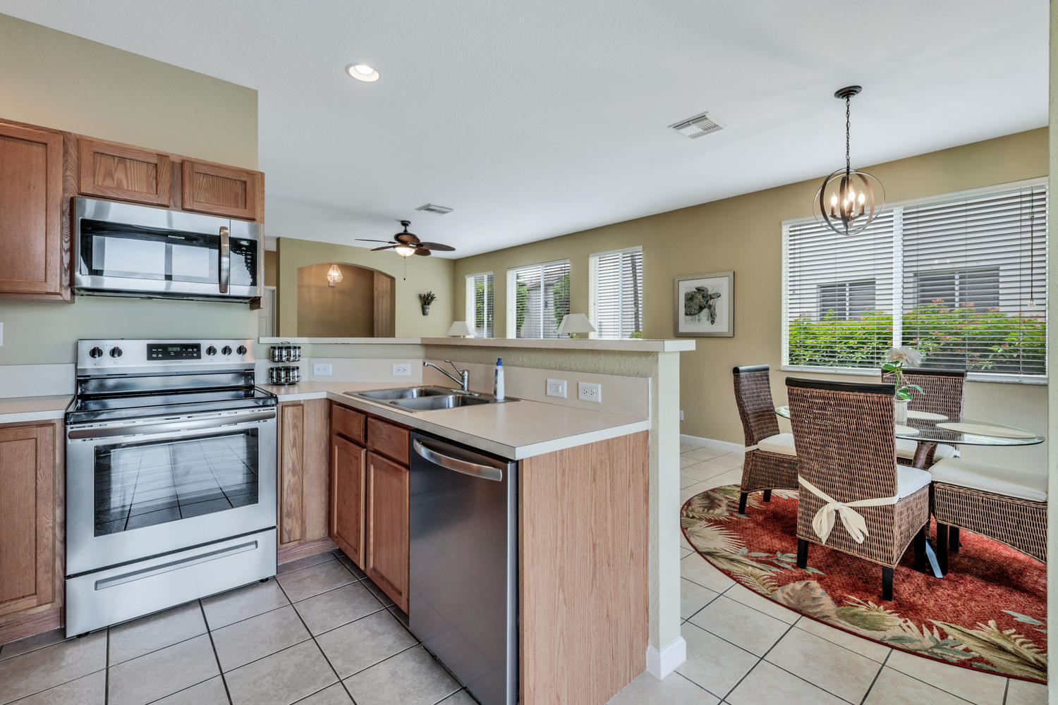 3222 Laurel Ridge Circle Riviera Beach, FL 33404 - Photo 7 of 30 OPEN KITCHEN