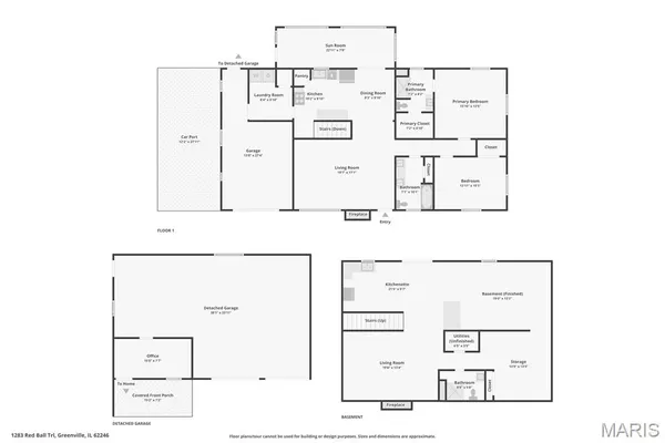 $230,000 | 1283 Red Ball Trail, Greenville, IL 62246