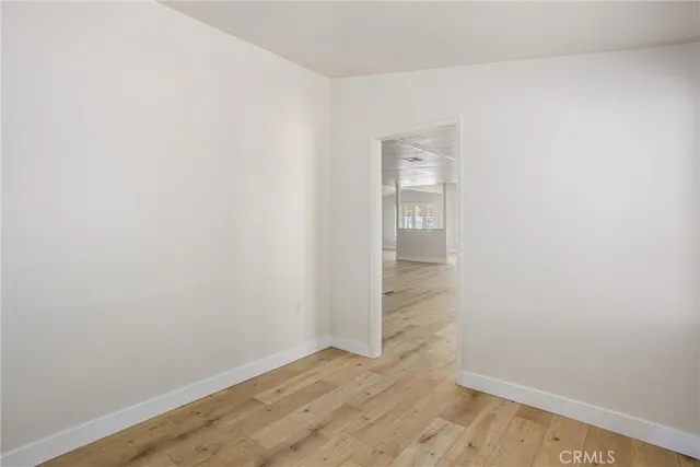 wooden floor in an empty room
